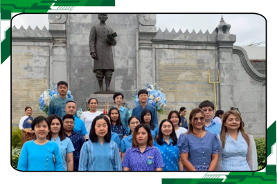 เข้าร่วมพิธีวางพวงมาลัยสองชายร่วมกับหัวหน้าส่วนราชการในสังกัดกระทรวงเกษตรและสหกรณ์ ... พารามิเตอร์รูปภาพ 1